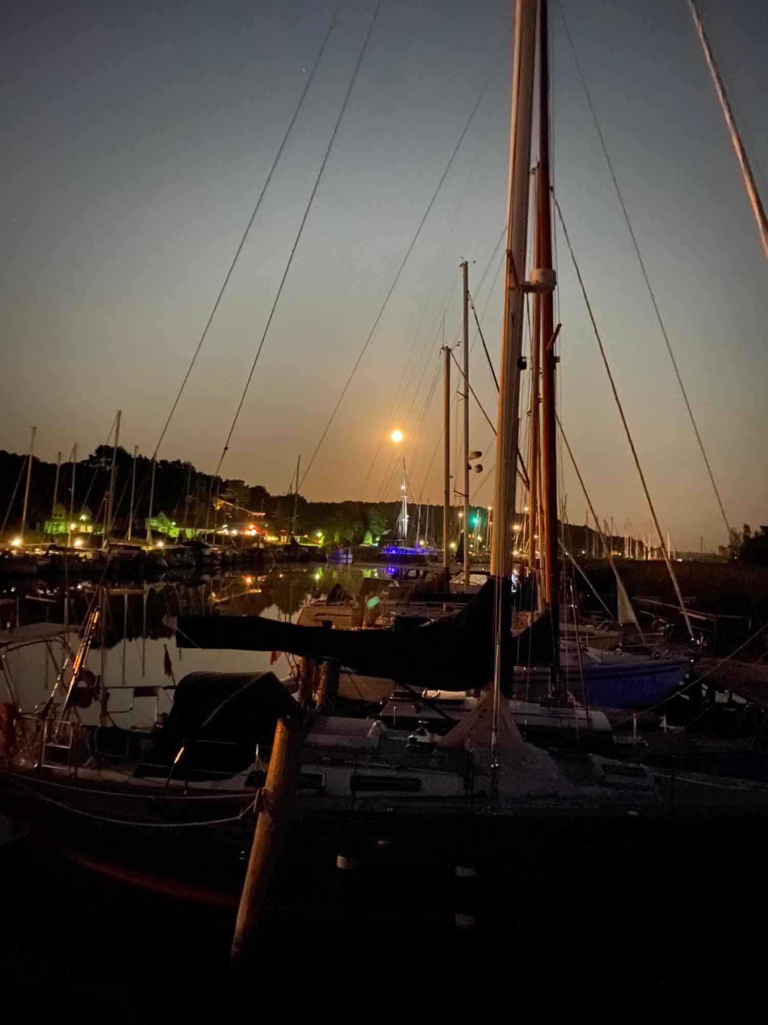 "Am Yachthafen" Daire Seedorf  Dış mekan fotoğraf